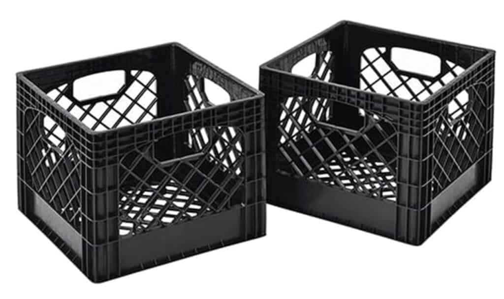 Milk crates